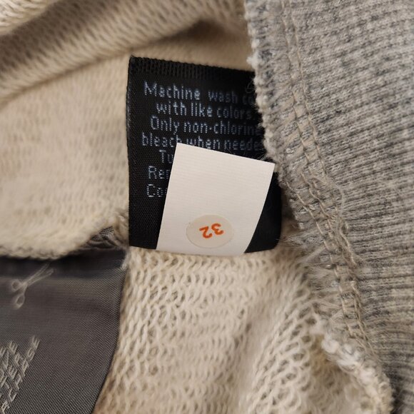 MARC ANTHONY 1/4 Snap Sweater Pullover Gray Cotton Chest Pocket Mens Medium NEW - Picture 7 of 9